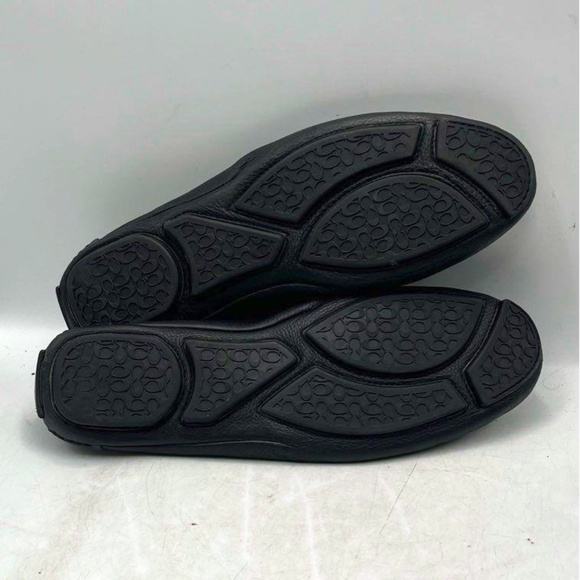 Coach Mens Q907 Neal Black Signature Moc Toe Slip On Penny  display picture 2